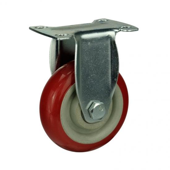 3" Caster Wheel Rigid PVC - Top Plate Mount - fast shipping 🇺🇸