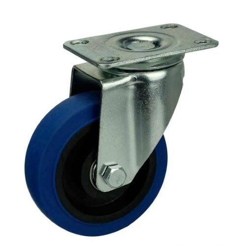 3" Caster Wheel - TPR - Top Plate - fast shipping 🇺🇸
