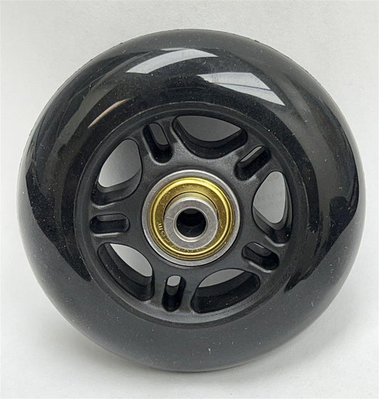 3" Rubber Wheel - 1/4" Bore Extended Ball Bearing - fast shipping 🇺🇸