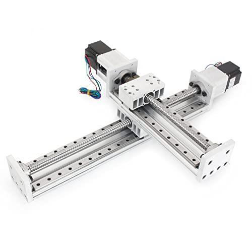 300mm Stroke CNC Linear Stage Motion Actuator X Y Z Axis Linear Slide Rail Aluminum Alloy Cross Sliding Table Linear Rail Guide SFU1605 Ballscrew+Nema23 57 Stepper Motor for CNC - fast shipping 🇺🇸