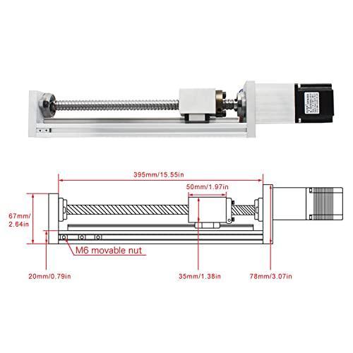 300mm Stroke CNC Linear Stage Motion Actuator X Y Z Axis Linear Slide Rail Aluminum Alloy Cross Sliding Table Linear Rail Guide SFU1605 Ballscrew+Nema23 57 Stepper Motor for CNC - fast shipping 🇺🇸