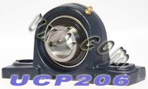 30mm Bearing UCP206 + Pillow Block Cast Housing Mounted Bearing - fast shipping 🇺🇸