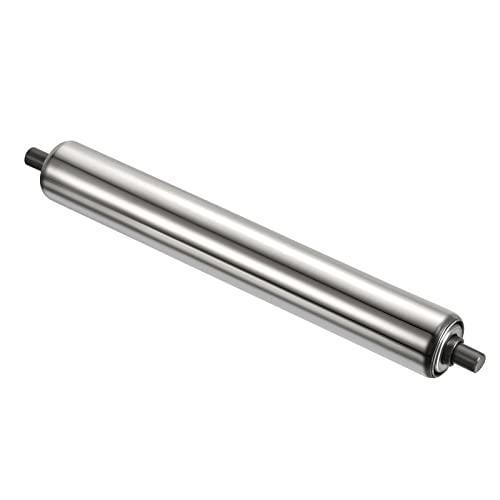 Gravity Conveyor Roller 1.5" Diameter x 12" Length - Stainless Steel - fast shipping 🇺🇸