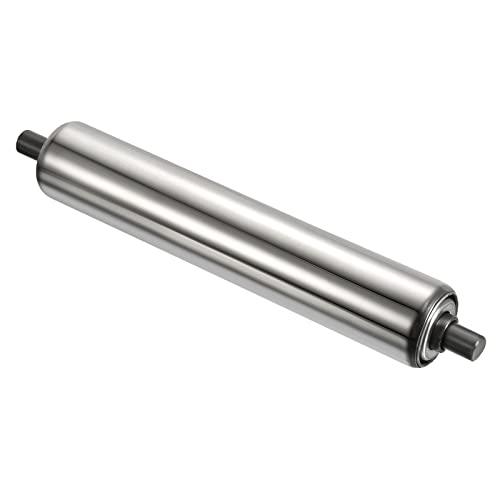 Gravity Conveyor Roller 1.5" Diameter x 8" Length - Stainless Steel - fast shipping 🇺🇸
