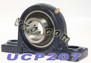 35mm Bearing UCP207 + Pillow Block Cast Housing Mounted Bearing - fast shipping 🇺🇸