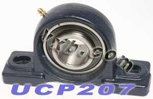 35mm Bearing UCP207 + Pillow Block Cast Housing Mounted Bearing - fast shipping 🇺🇸