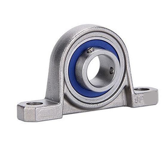 35mm Bore Miniature Stainless Steel Pillow Block Mounted Bearing - fast shipping 🇺🇸