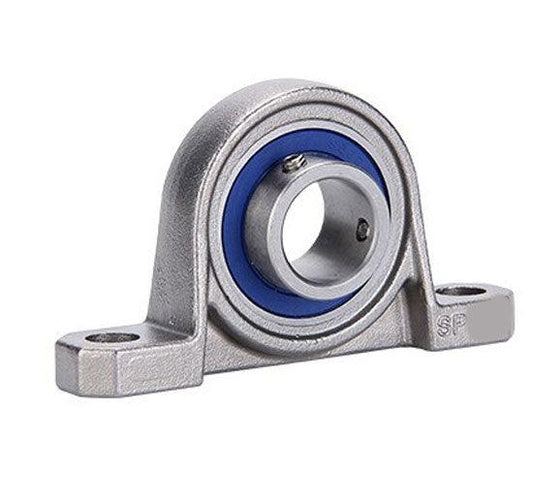 35mm Bore Miniature Stainless Steel Pillow Block Mounted Bearing - fast shipping 🇺🇸