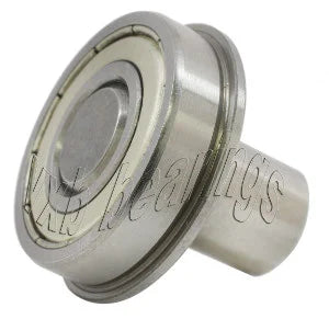 3/8" Flanged Bearing - 3/16 diameter integrated 1/2 Axle - fast shipping 🇺🇸