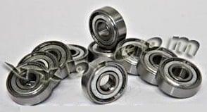 10-Pack 38KDD Ball Bearings 8x22x7mm - Chrome Steel - Greased - fast shipping 🇺🇸
