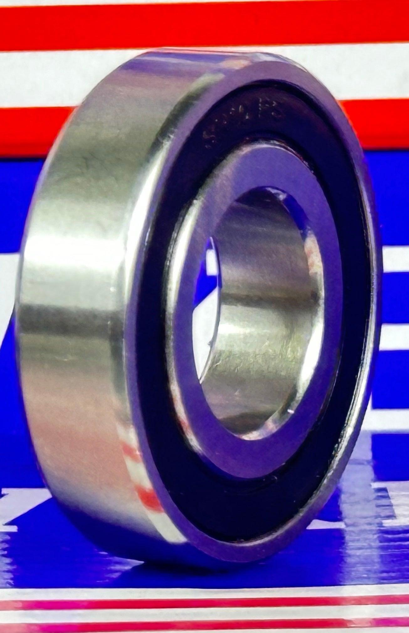 SR10-2RS Food Grade Stainless Steel Sealed 5/8" x 1-3/8" x 11/32" Bearing - fast shipping 🇺🇸