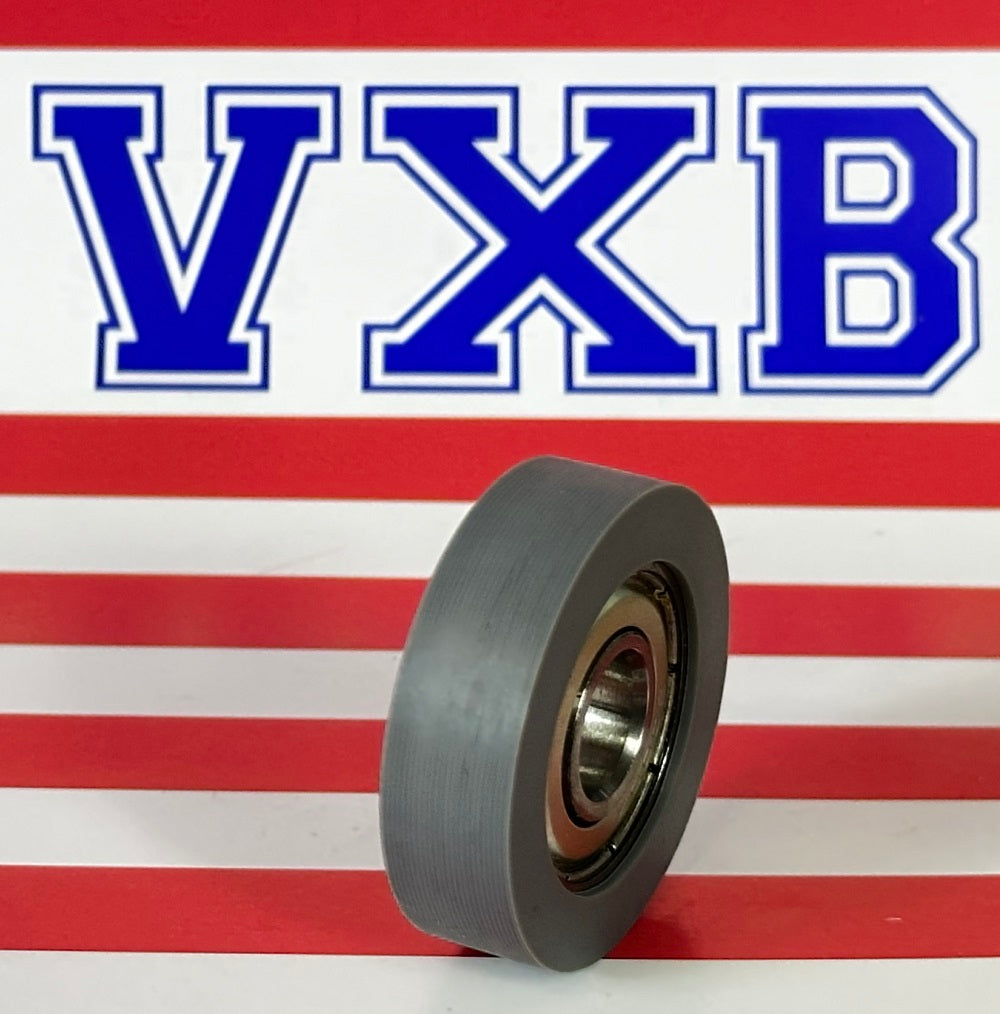 10x35x10 PU Covered Bearing 10x35x10mm - Sealed - Miniature - fast shipping 🇺🇸