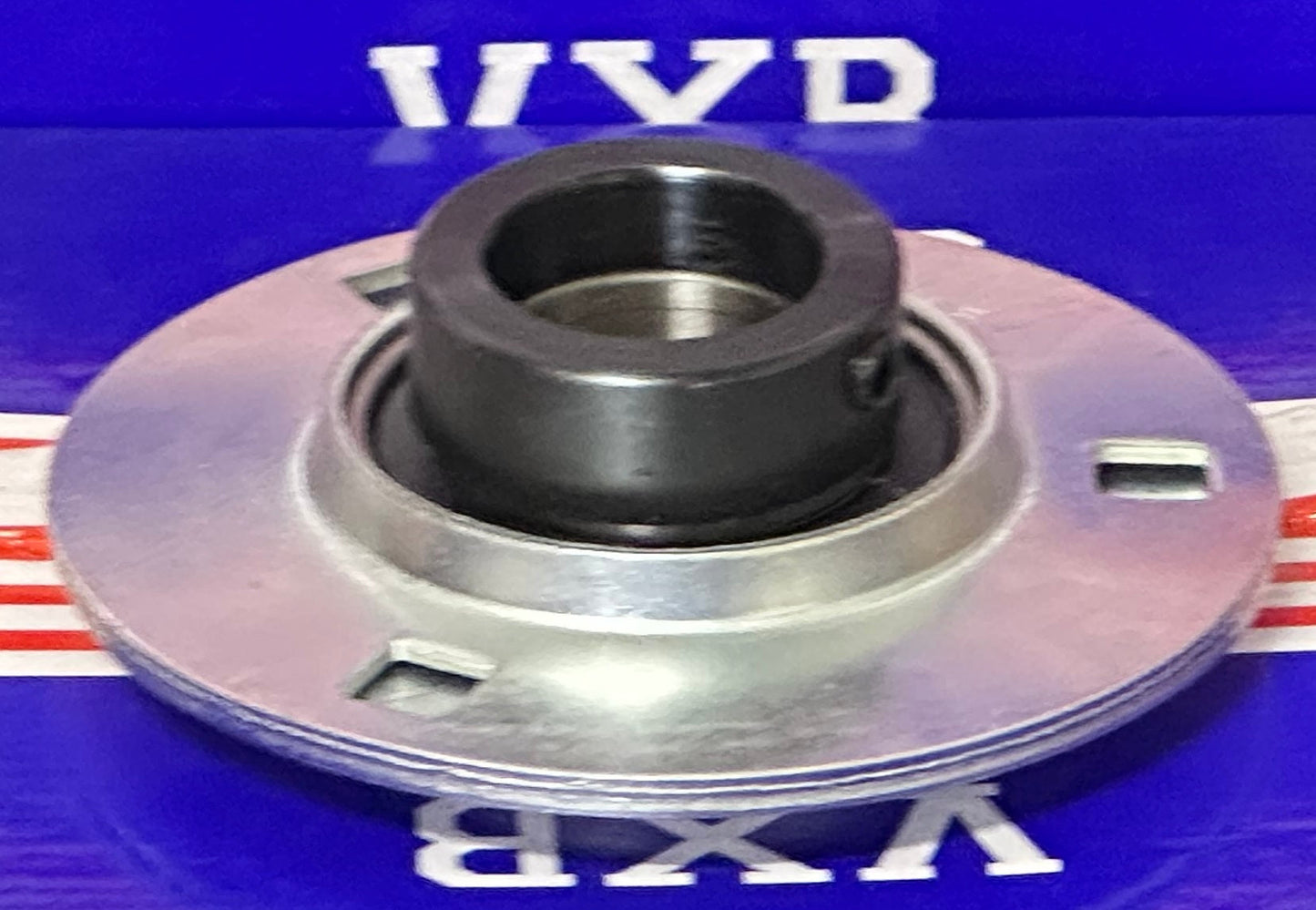 Bearing SAPF205-16 1" Pressed steel round 3-Bolt Flanged Mounted 1" Inner Diameter - fast shipping 🇺🇸