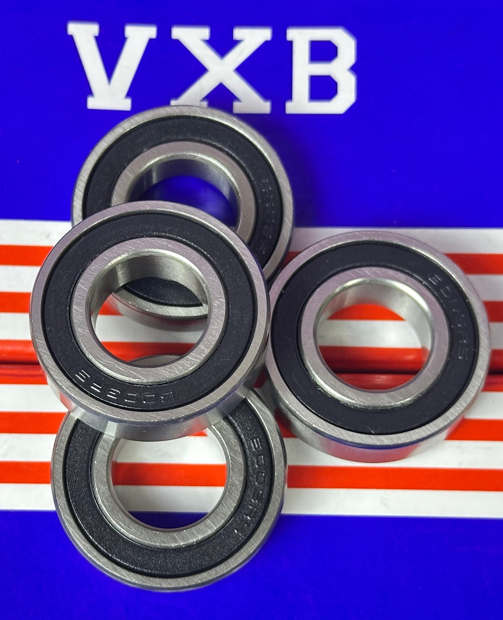 4-Pack 6003-2RS 17x35x10mm Ball Bearings Dual Sided Rubber Sealed - fast shipping 🇺🇸