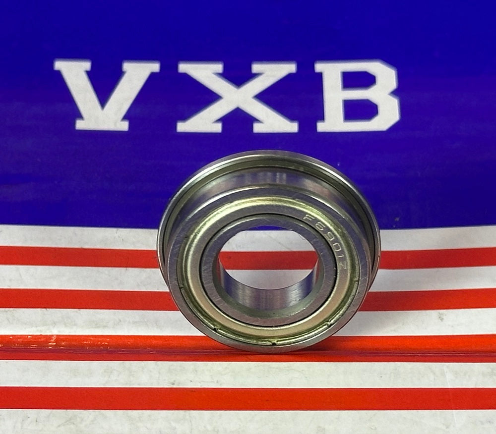 F6901ZZ Flanged Small Bearing 12mm x 24mm x6mm - fast shipping 🇺🇸