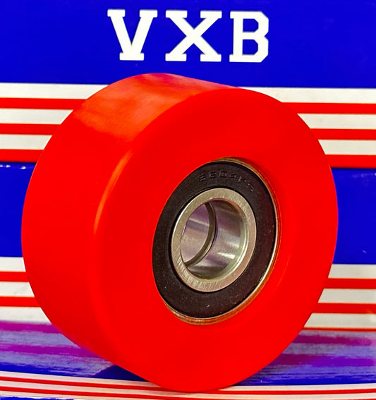 PU2080-36 Sealed Double Track Guide Sliding Roller 20x80x36mm - fast shipping 🇺🇸
