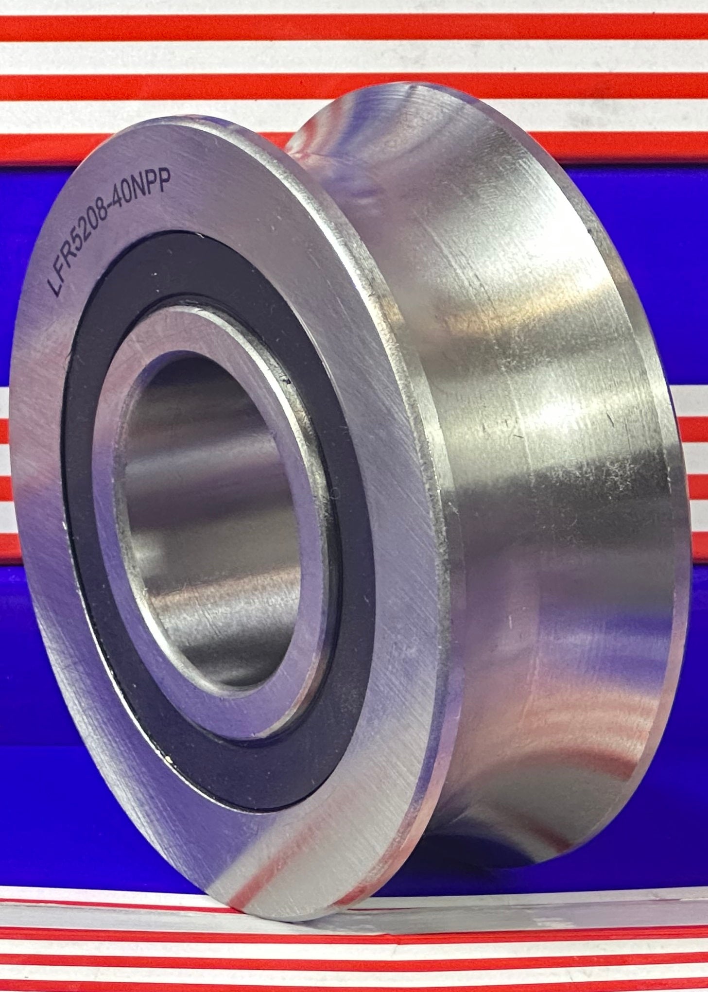 LFR5208-40-2RS 40mm ID x 40mm U-Groove Sealed Track Roller Bearing Track - fast shipping 🇺🇸
