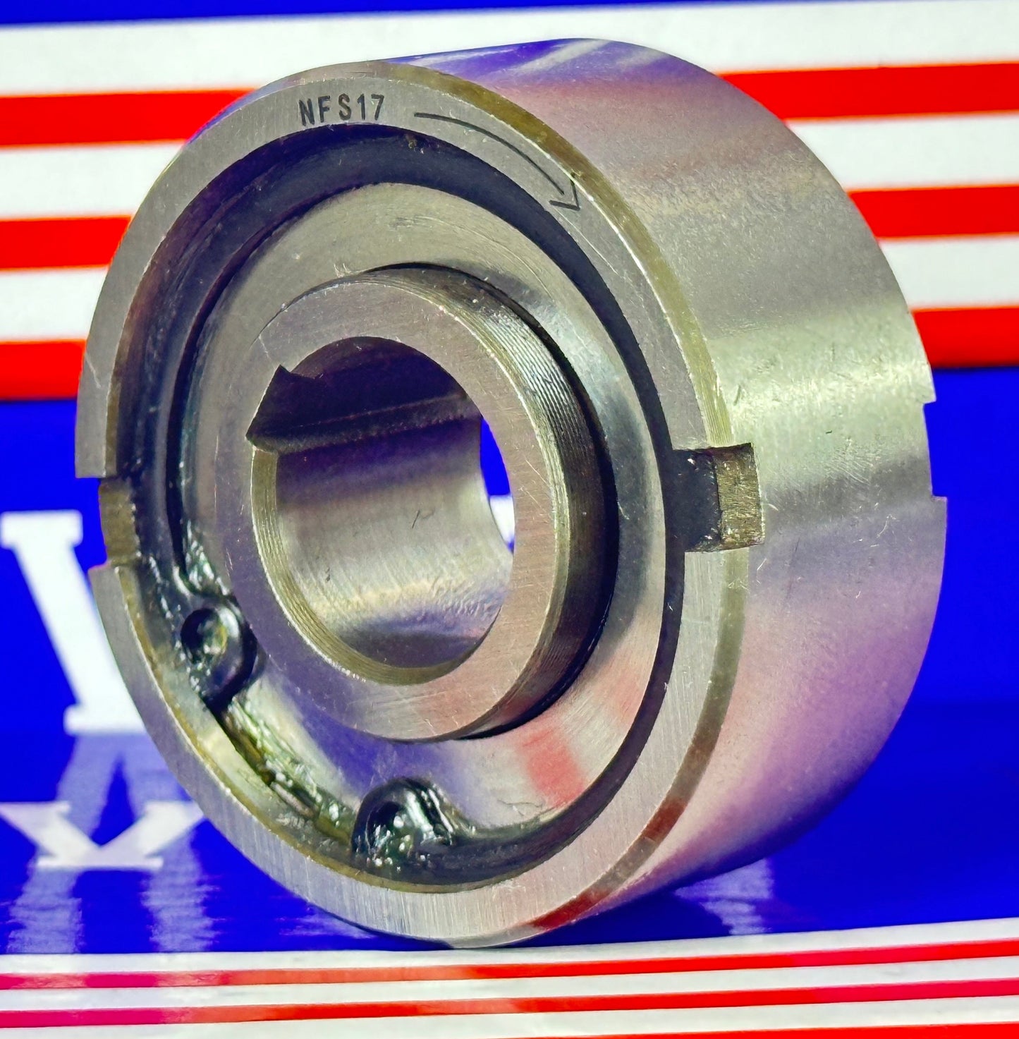 NFS17 One-Way 17x47x19 Bearing Support Required Backstop Clutch - fast shipping 🇺🇸