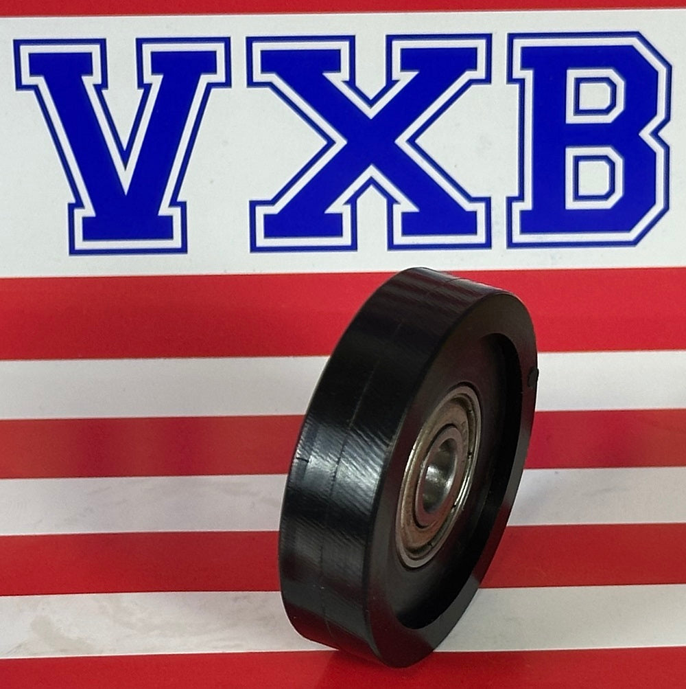 8x44x11mm Polyurethane Wheel Roller Bearing - Black Tire Sliding Guide - fast shipping 🇺🇸