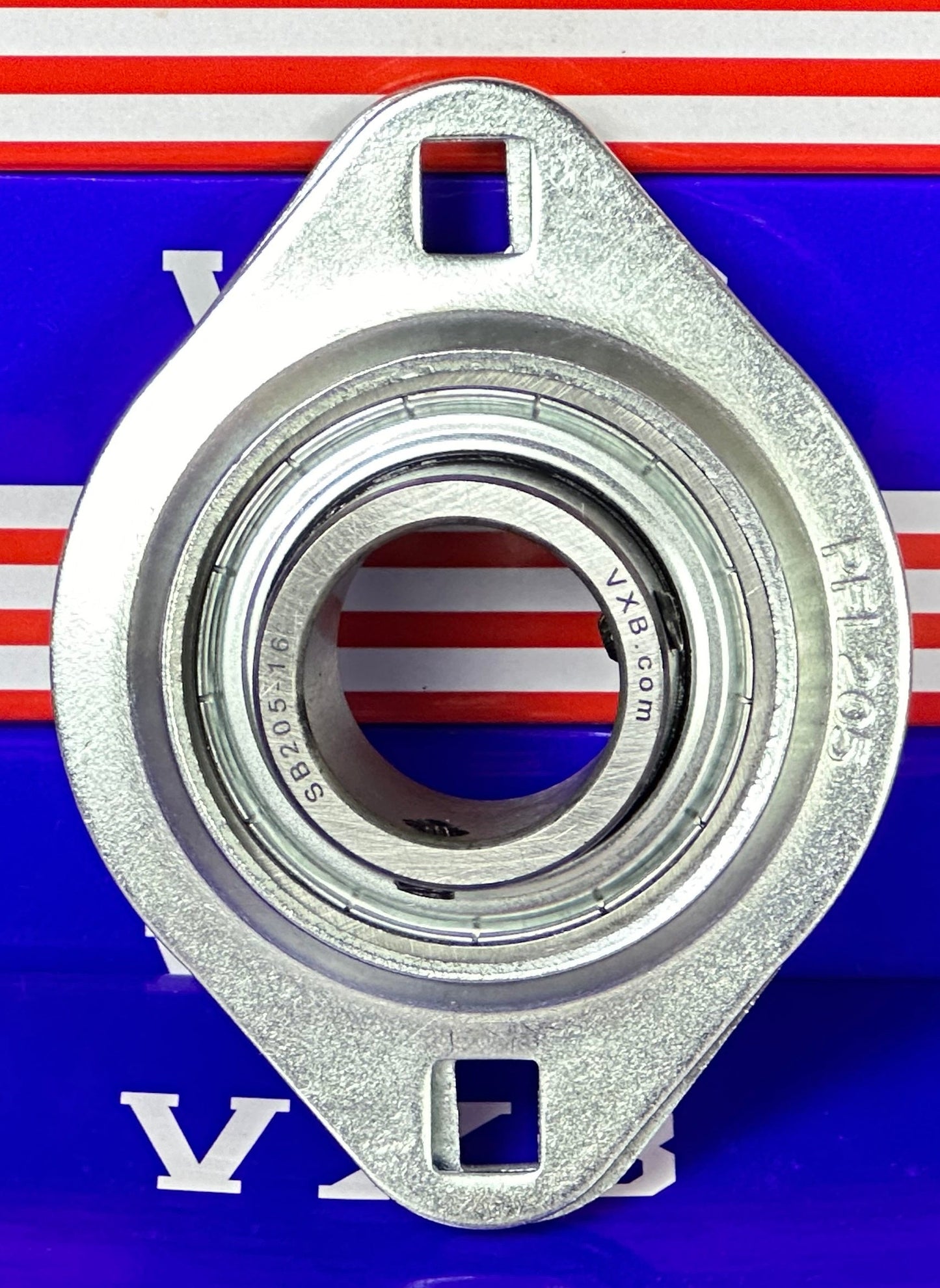 SBPFL205-16 Pressed Steel Housing Bearing 2-Bolt Flanged Mounted - fast shipping 🇺🇸