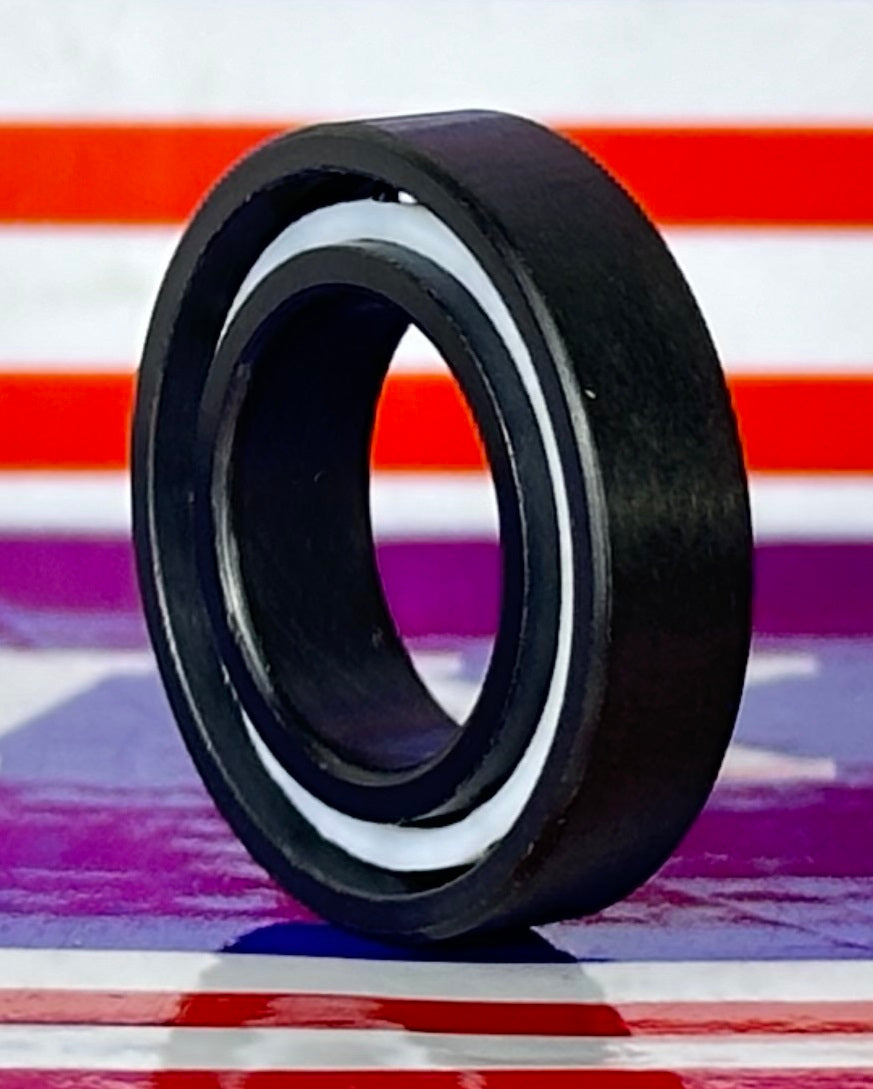 61801 Full Ceramic Bearing Si3N4/PTFE 12x21x5mm - fast shipping 🇺🇸