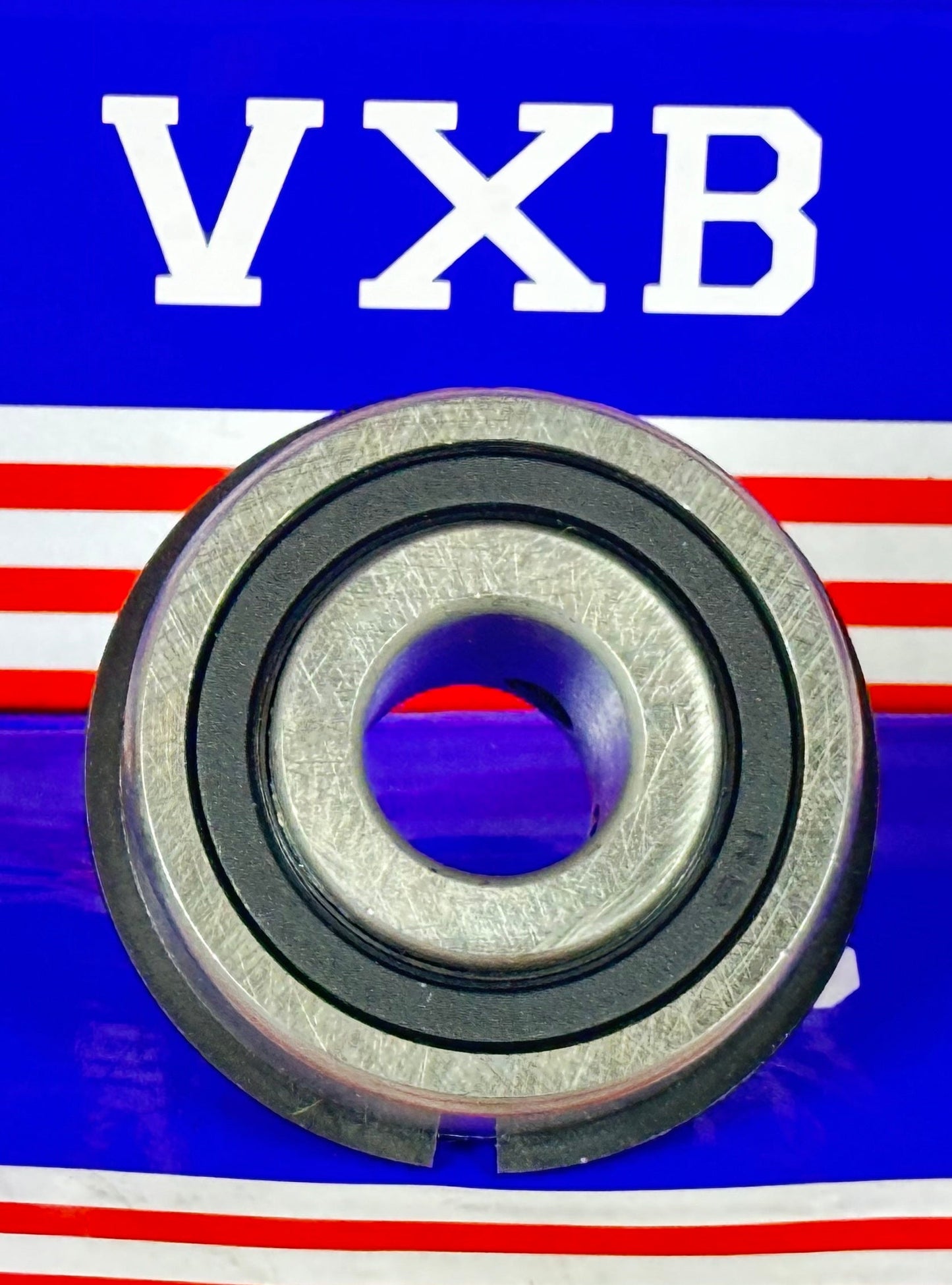 7610DLG-2RS Ball Bearing - Snap Ring - Extended inner Ring 5/8" x 1-3/4" x 5/8" - fast shipping 🇺🇸