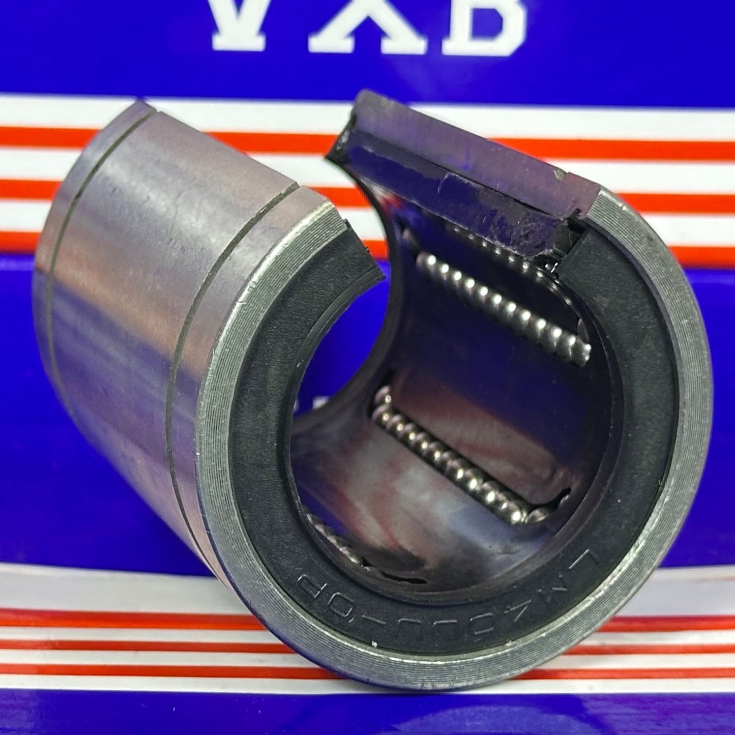 LME40OP 40mm Open Ball Bushing 40x62x80 Linear Motion Bearing - fast shipping 🇺🇸