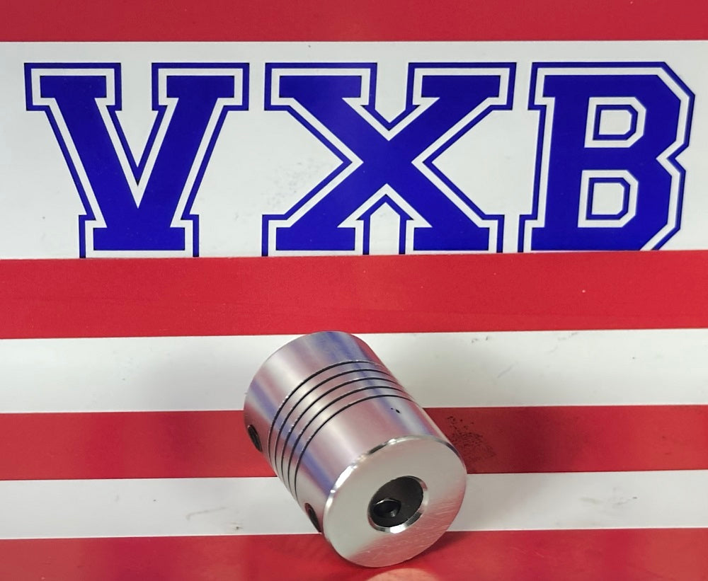 Flexible Parallel Aluminium Jaw Shaft CNC Coupling D19-L25-5x7MM - fast shipping 🇺🇸