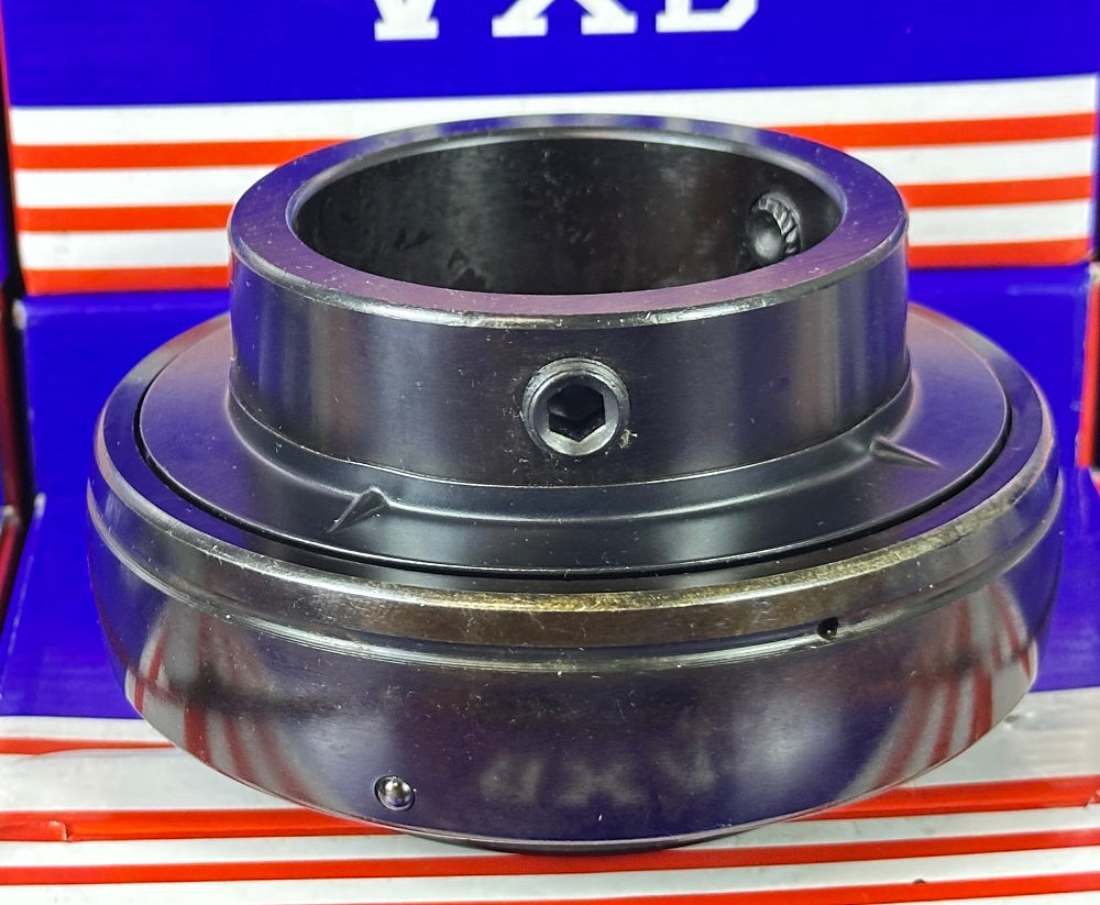 UC211-34 Black Oxide Plated Plated Insert 2 1/8 Bore Bearing - fast shipping 🇺🇸