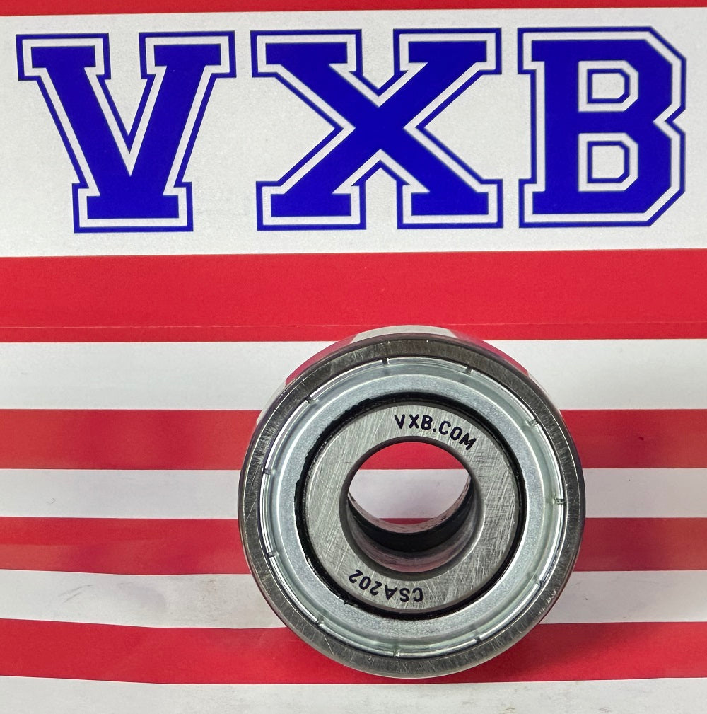 CSA202 - 15mm Bore Axle Bearing Insert Mounted Bearing w/locking collar - fast shipping 🇺🇸