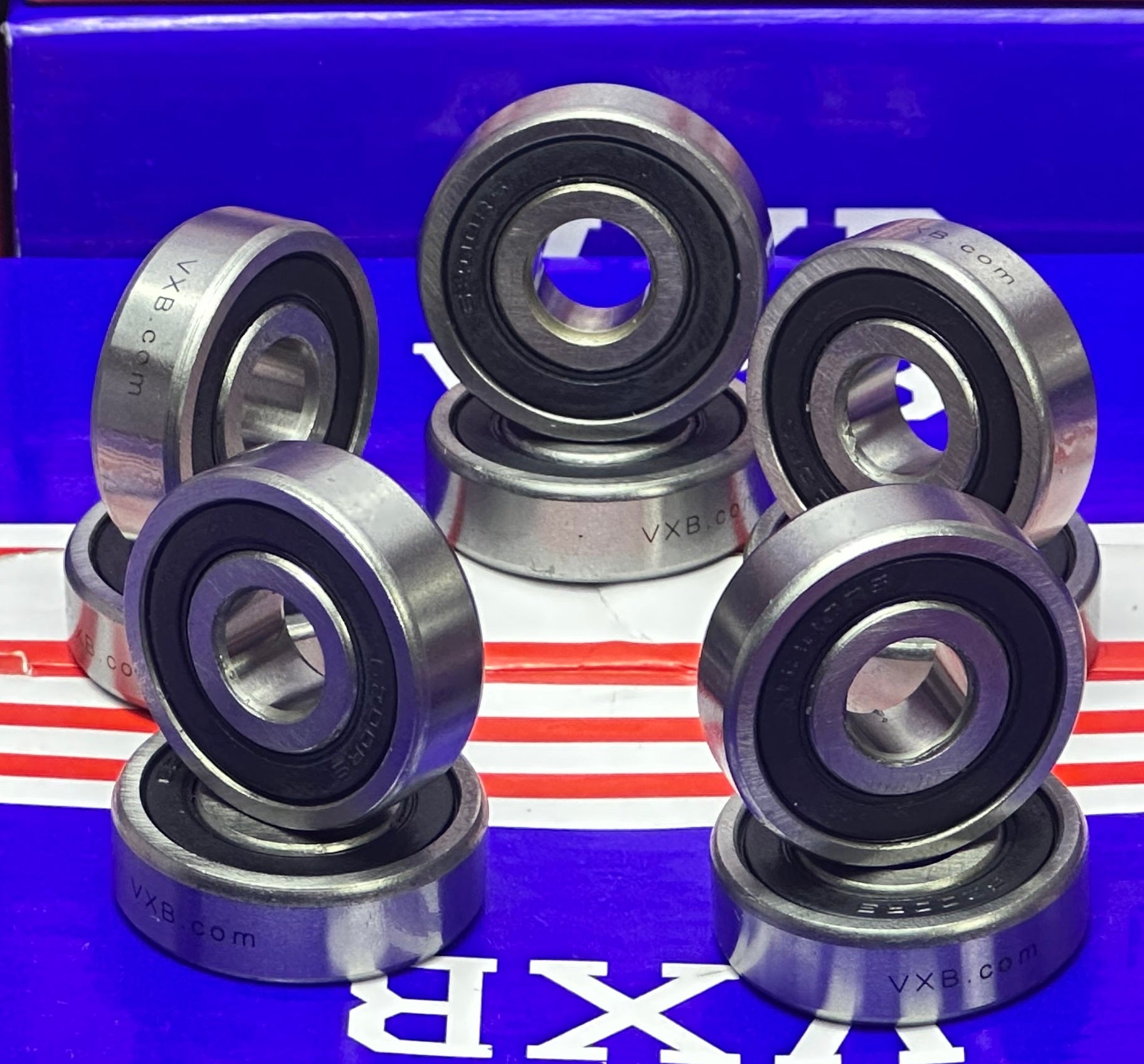 10-Pack 6200-2RS Premium Sealed Ball Bearings 10x30x9mm - fast shipping 🇺🇸