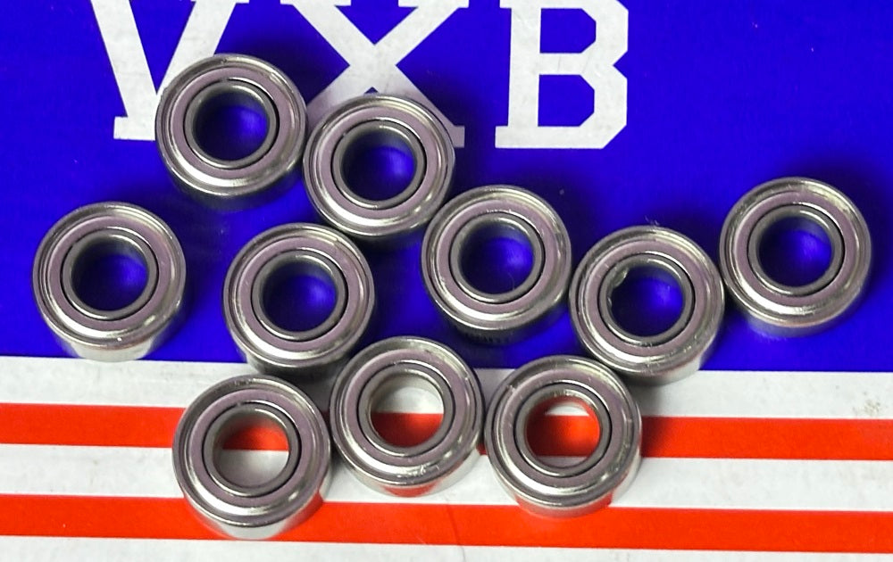 10-Pack ABEC-3 Bearings S686ZZ 6x13x5 Stainless Steel Shielded Bearings - fast shipping 🇺🇸
