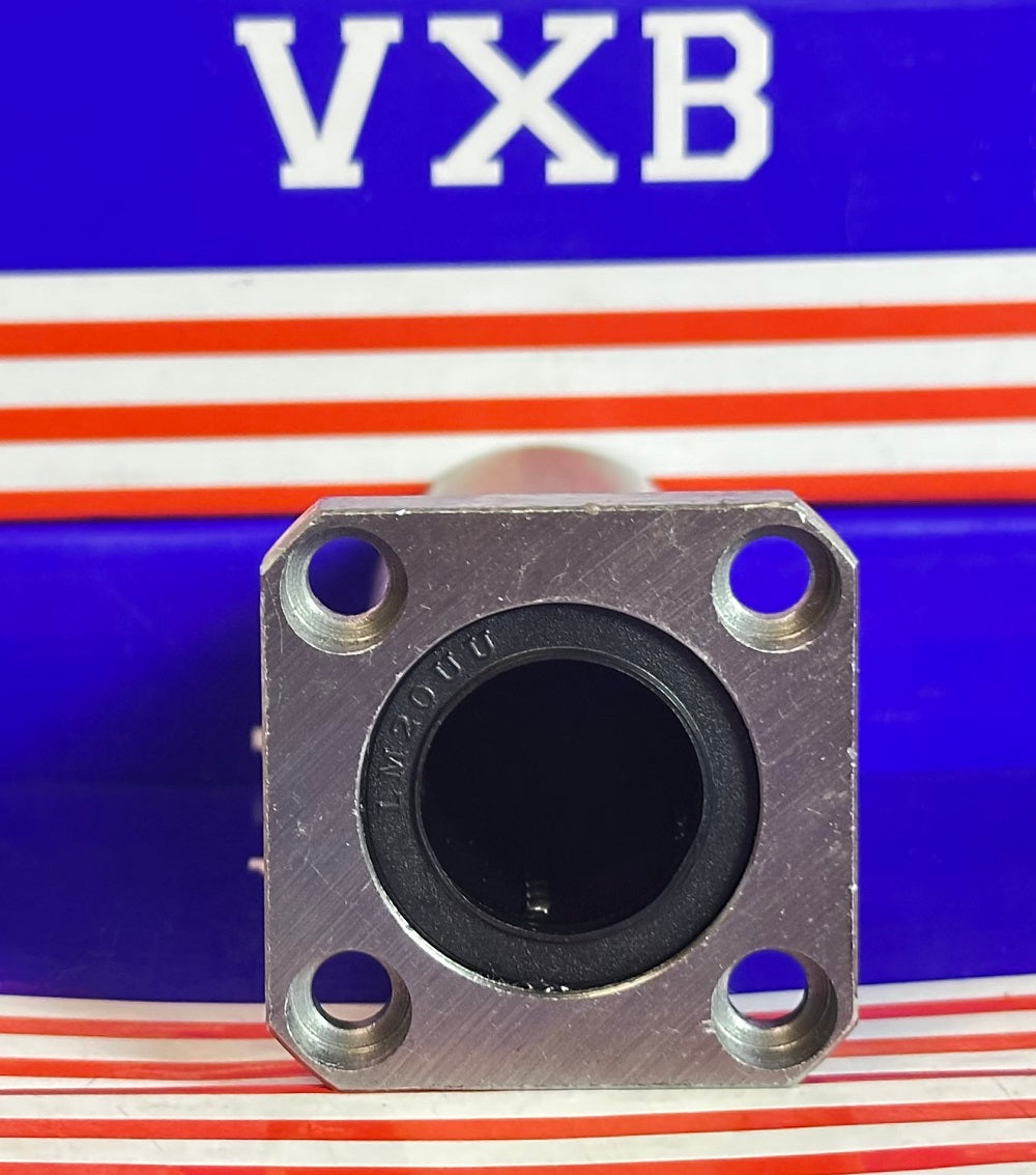 LBK20LUU 20mm Long Square Flanged Bushing Linear Motion LMK20LUU - fast shipping 🇺🇸
