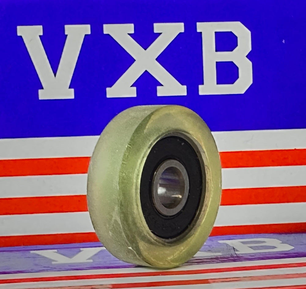 PU6x26x8-2RS PU Covered Bearing 6x26x8mm - Sealed - Miniature - fast shipping 🇺🇸