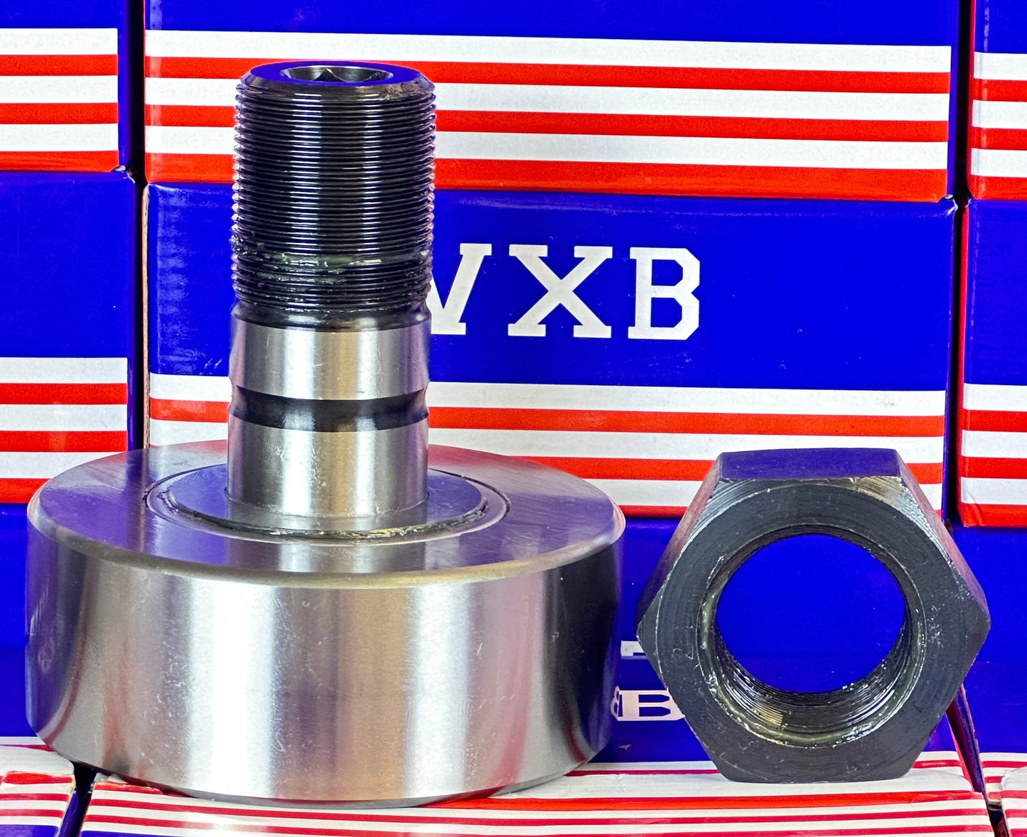 NUKR90 Track Roller Cam Follower Needle Roller Bearing 30x90x100mm - fast shipping 🇺🇸