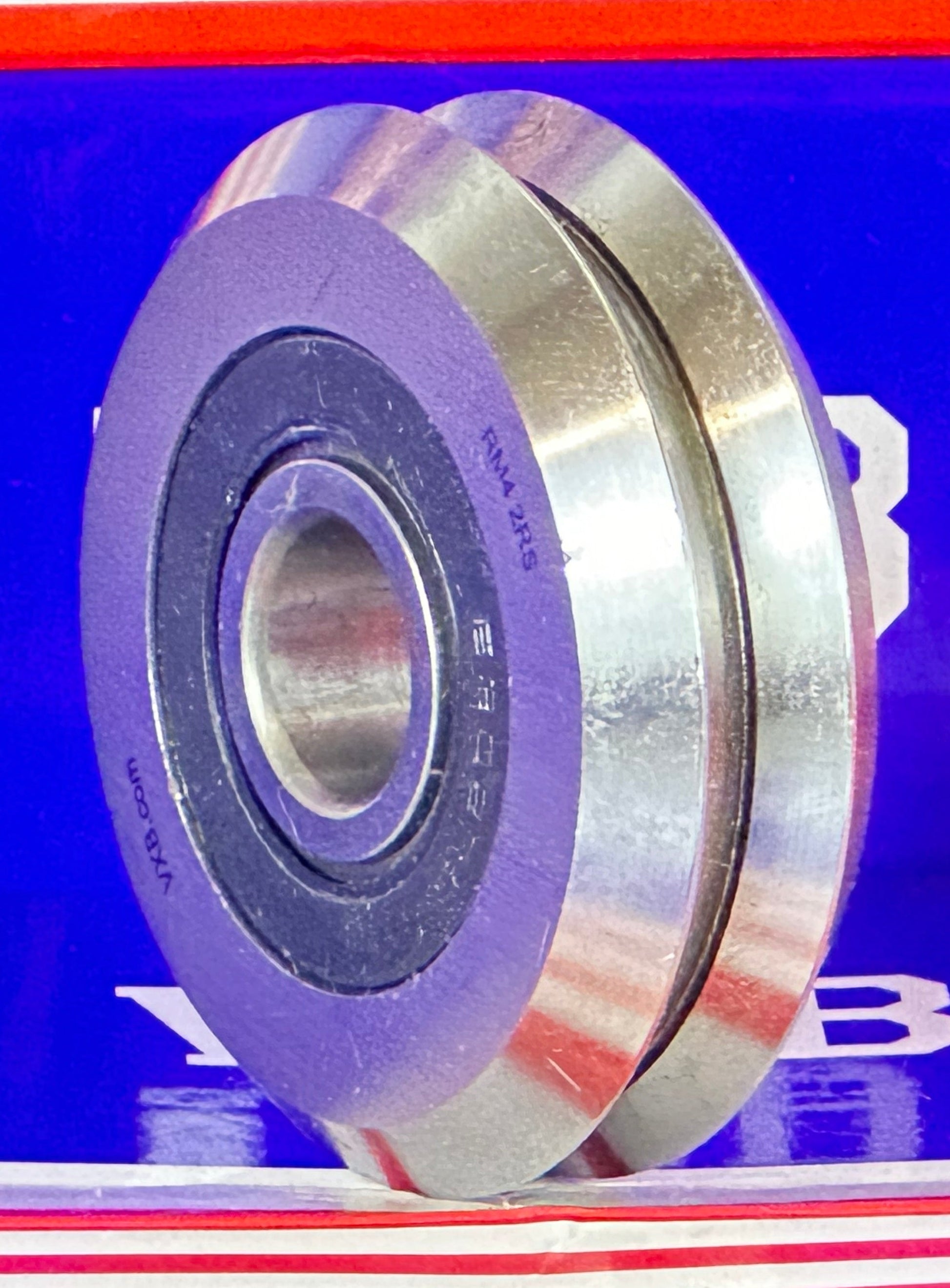 RM4-2RS 15mm V-Groove Guide Bearing Sealed - fast shipping 🇺🇸