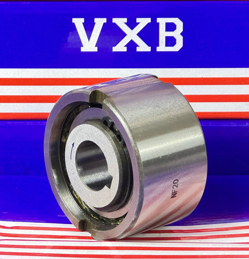 NF20 20mm Freewheel Clutch - One-Way Roller Type - Backstop/Overrunning 20x62x36mm - fast shipping 🇺🇸