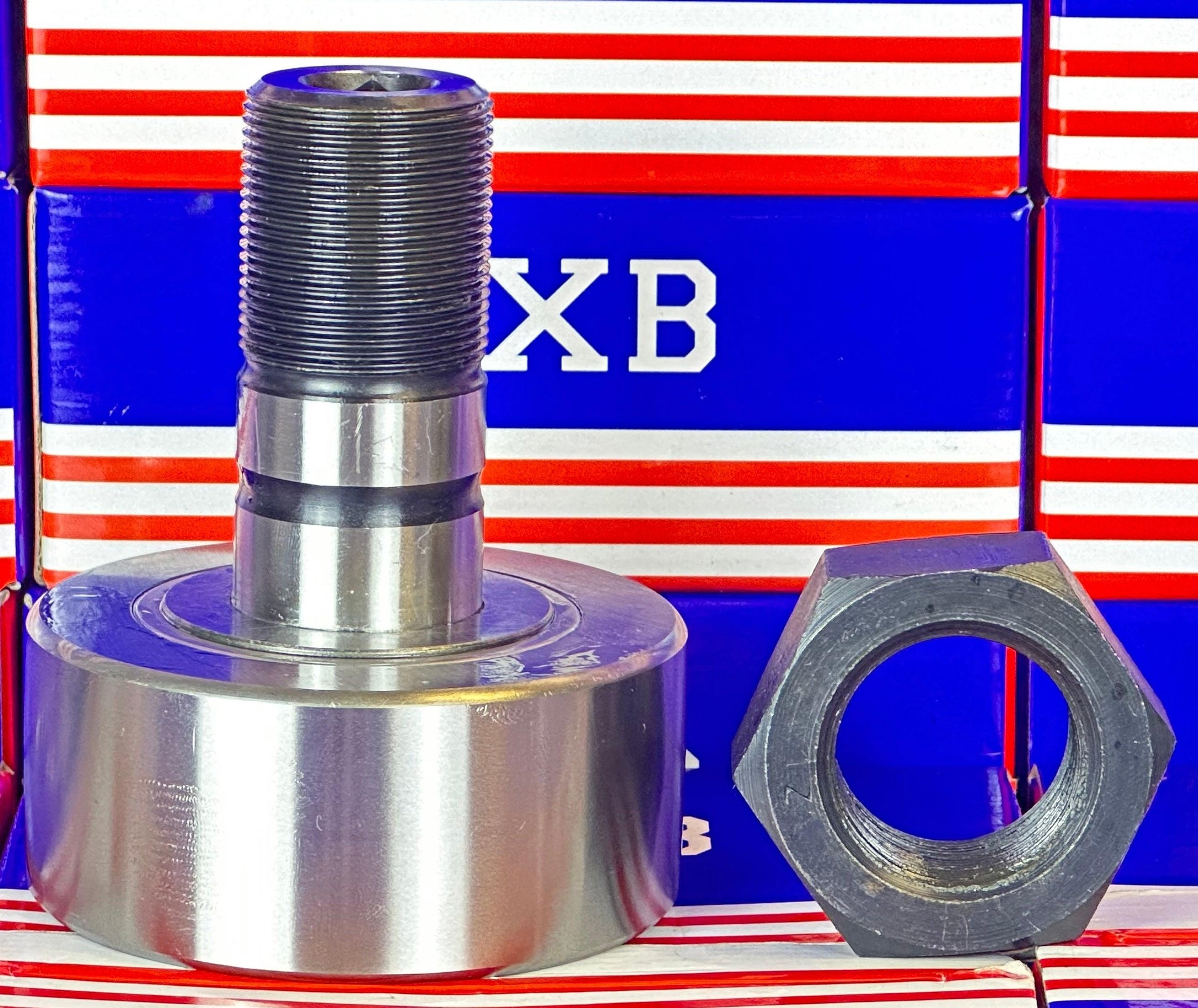 NUKR80 Track Roller Cam Follower Needle Roller Bearing 30x80x100mm - fast shipping 🇺🇸