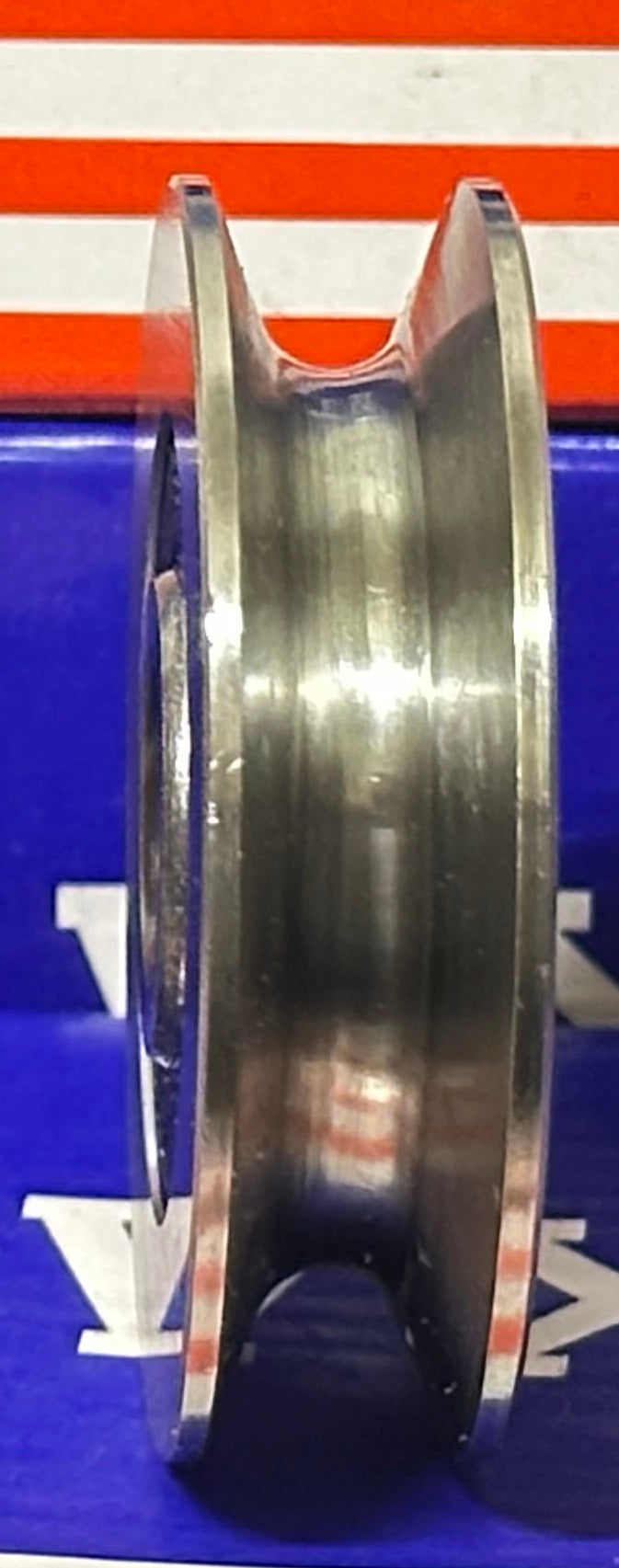 12mm Bore Bearing - 50mm Steel Wire Rope Cable Track Pulley 12x50x13mm - fast shipping 🇺🇸
