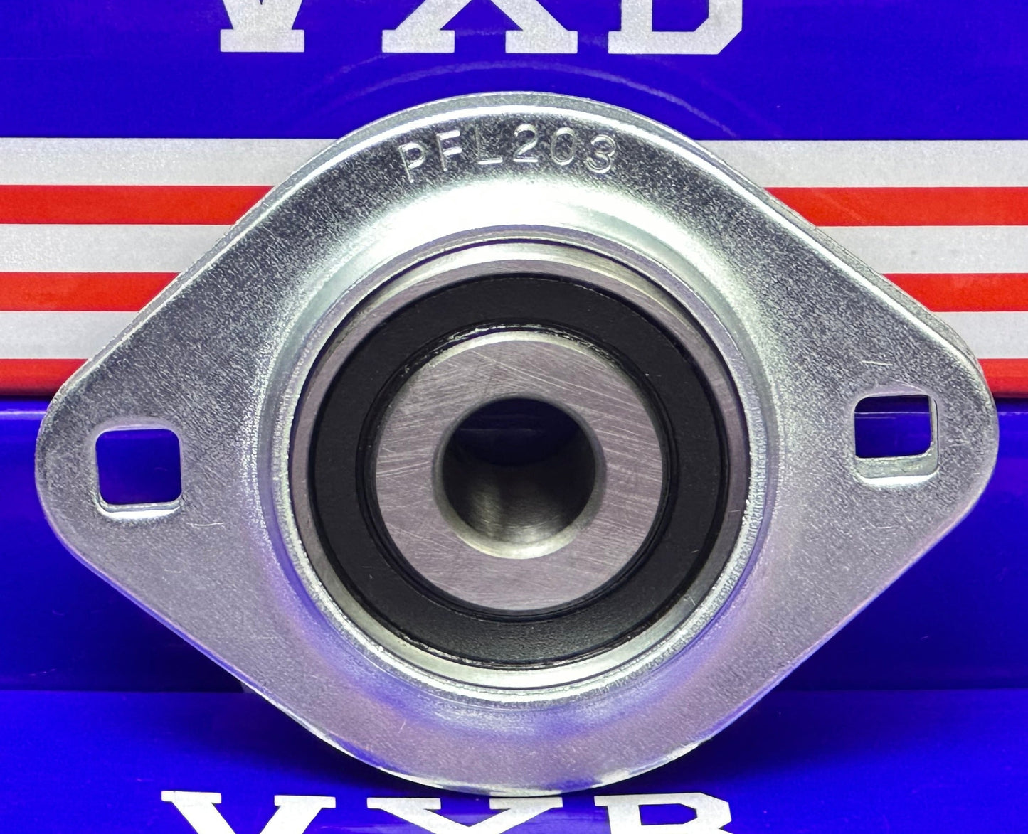 SBPFL201-8 Pressed Steel Housing Unit 2-Bolt 1/2" Flanged Bearing - fast shipping 🇺🇸