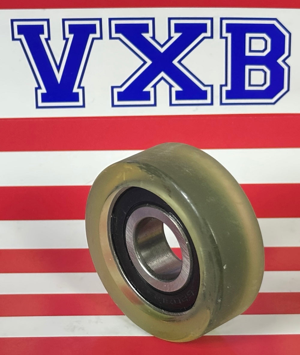 PU17x50x18-2RS PU Covered Bearing 17x50x18mm - Sealed - Miniature - fast shipping 🇺🇸