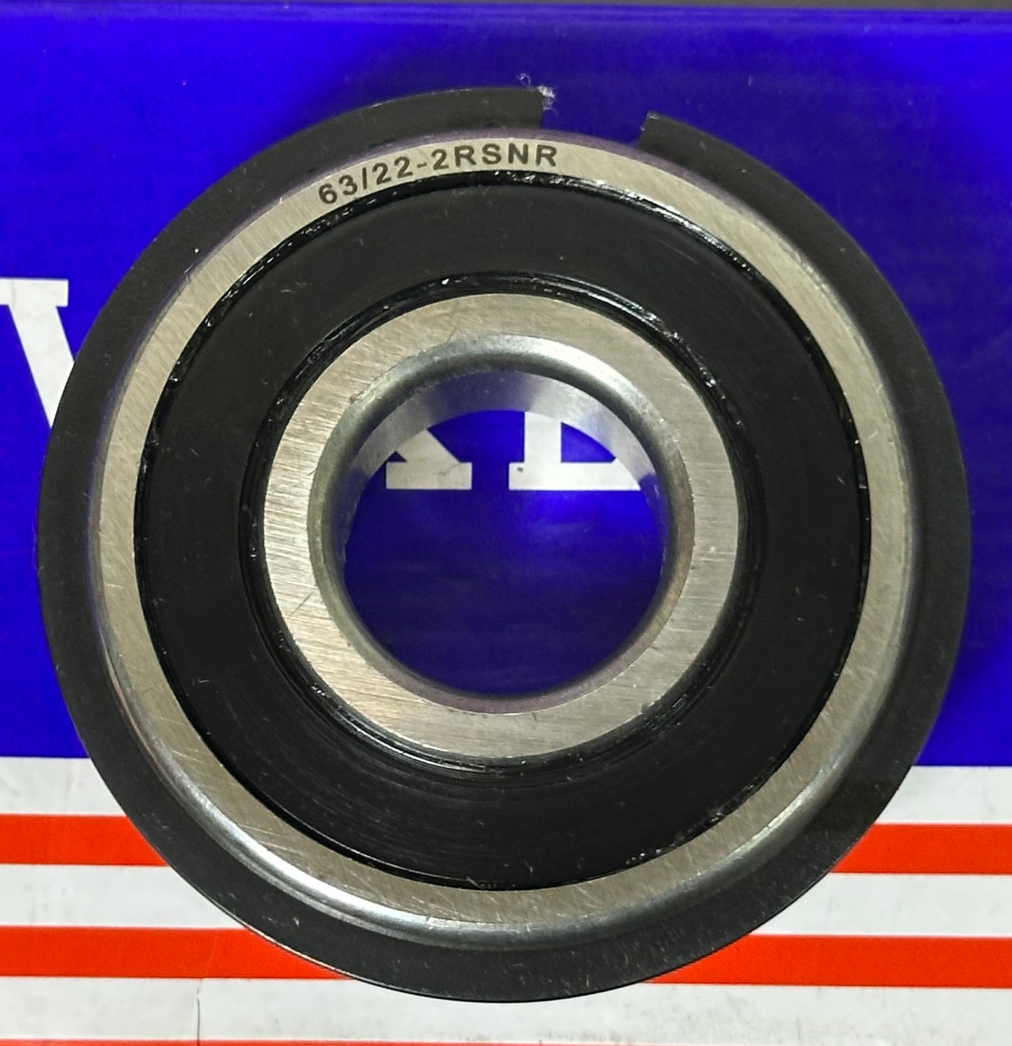 63/22-2RSNR Sealed Bearing - Snap Ring 22 X 56 X 16 - fast shipping 🇺🇸