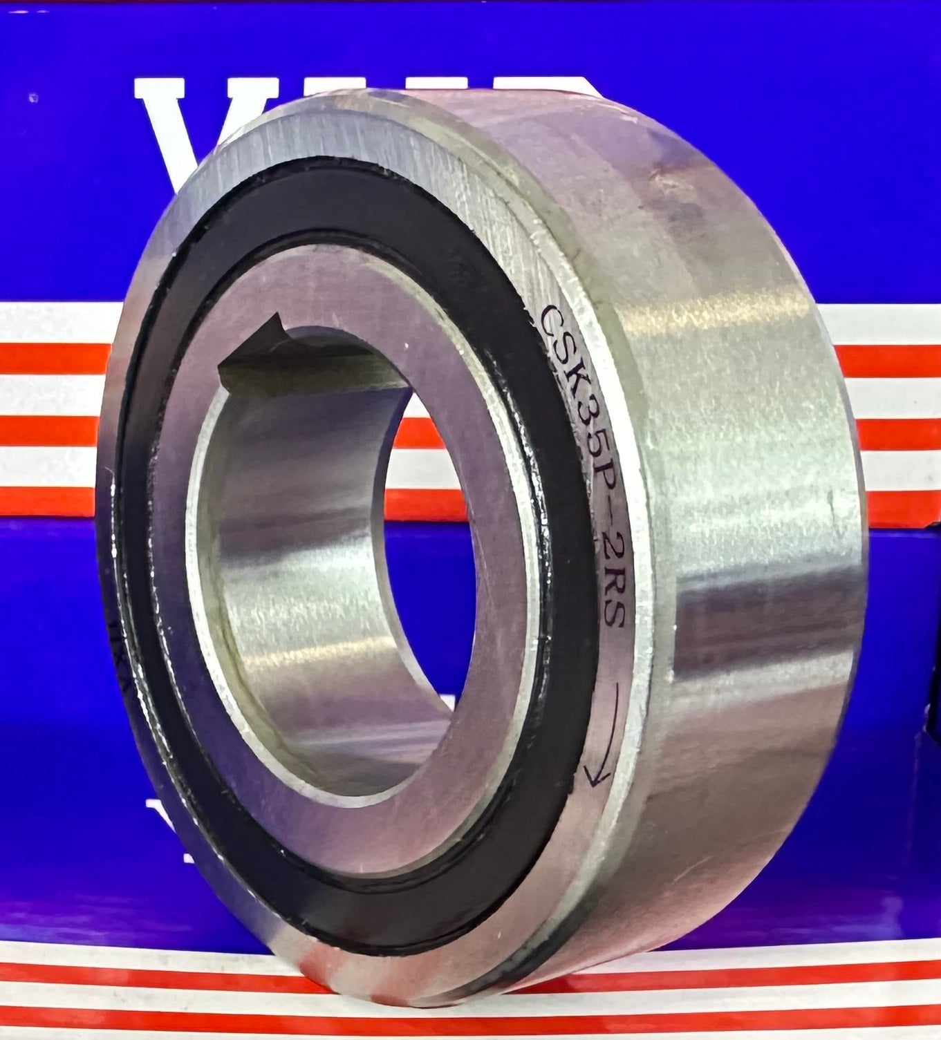 CSK35P-2RS One-Way Bearing Sealed Sprag Freewheel Clutch Bearing With One Key-way on the inner Ring - fast shipping 🇺🇸