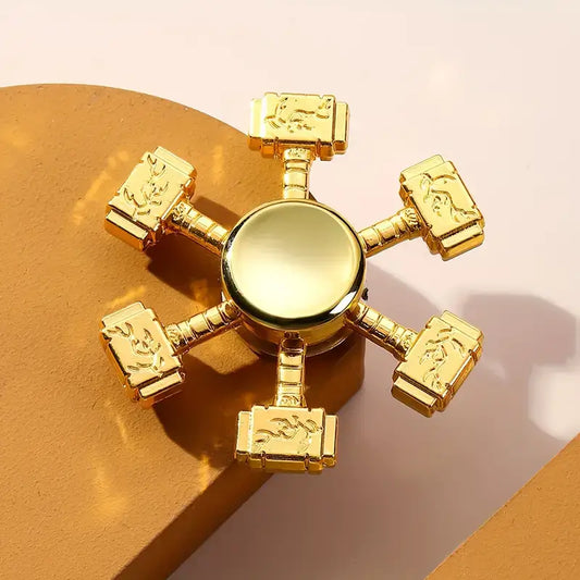 Brass Fidget Finger Gyro Metal Fingertip Decompression Spinner Toy - fast shipping 🇺🇸