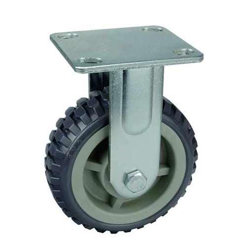 4" Heavy Duty Caster Wheel 441 Lbs Fixed Polypropylene core - PU Top Plate - fast shipping 🇺🇸