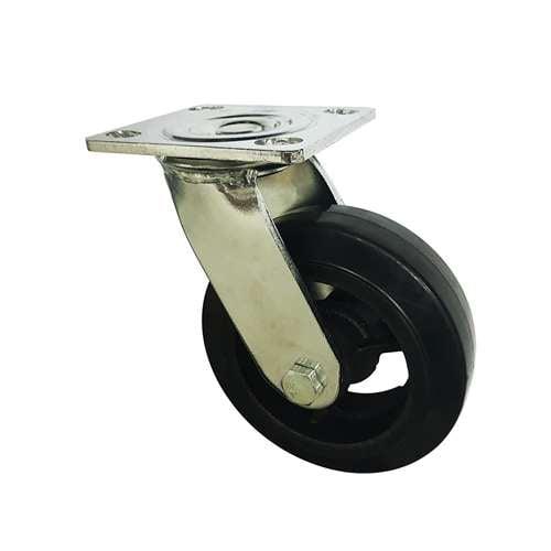 4" Heavy Duty Caster Wheel 441 Lbs - Rubber Top Plate - fast shipping 🇺🇸