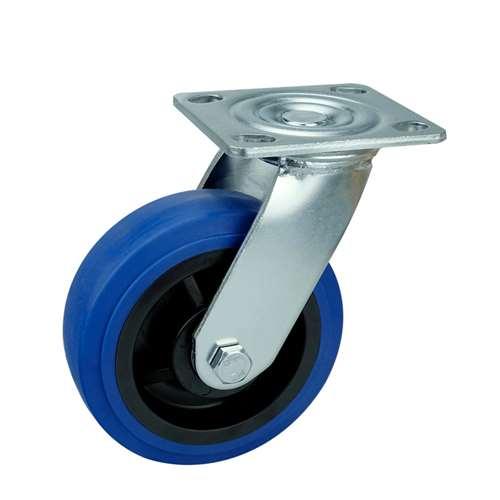 4" Heavy Duty Caster Wheel 441 Lbs - TPR - Top Plate - fast shipping 🇺🇸