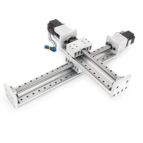 400mm Stroke CNC Linear Stage Motion Actuator X Y Z Axis Linear Slide Rail Aluminum Alloy Cross Sliding Table Linear Rail Guide SFU1605 Ballscrew+Nema23 57 Stepper Motor for CNC - fast shipping 🇺🇸