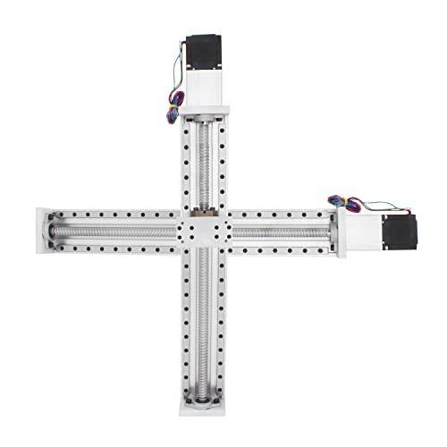 400mm Stroke CNC Linear Stage Motion Actuator X Y Z Axis Linear Slide Rail Aluminum Alloy Cross Sliding Table Linear Rail Guide SFU1605 Ballscrew+Nema23 57 Stepper Motor for CNC - fast shipping 🇺🇸