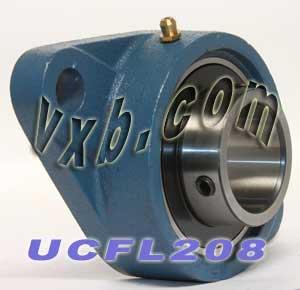40mm Bearing UCFL-208 + 2-Bolt Flanged Cast Housing Mounted Bearing - fast shipping 🇺🇸